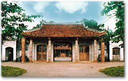 Đn thờ Hai B Trưng ở M Linh